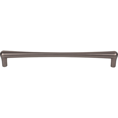 Top Knobs TK767AG: 9" cc Brookline Round Bar Cabinet Pull - Ash Gray