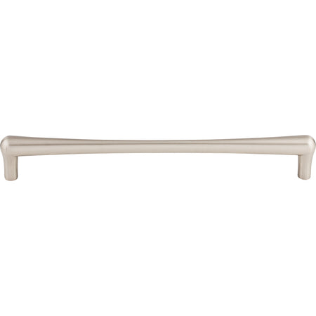 Top Knobs TK767BSN: 9" cc Brookline Round Bar Cabinet Pull - Brushed Satin Nickel