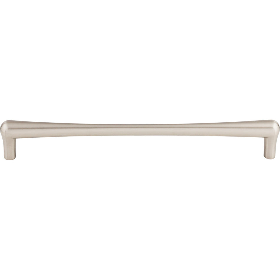 Top Knobs TK767BSN: 9" cc Brookline Round Bar Cabinet Pull - Brushed Satin Nickel