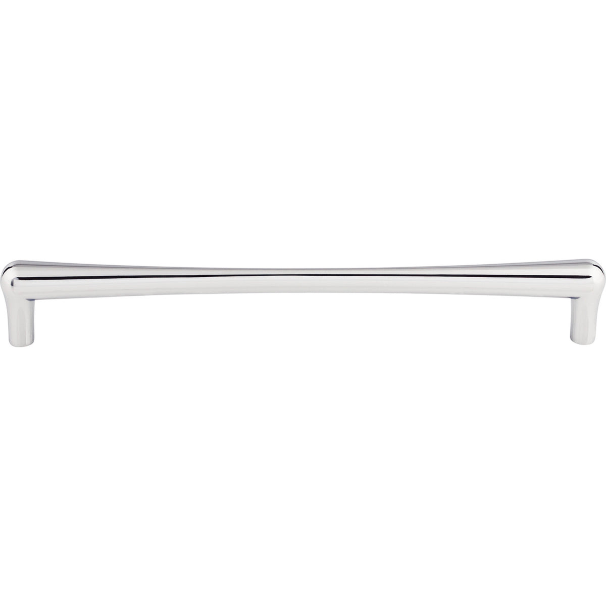 Top Knobs TK767PC: 9" cc Brookline Round Bar Cabinet Pull - Polished Chrome