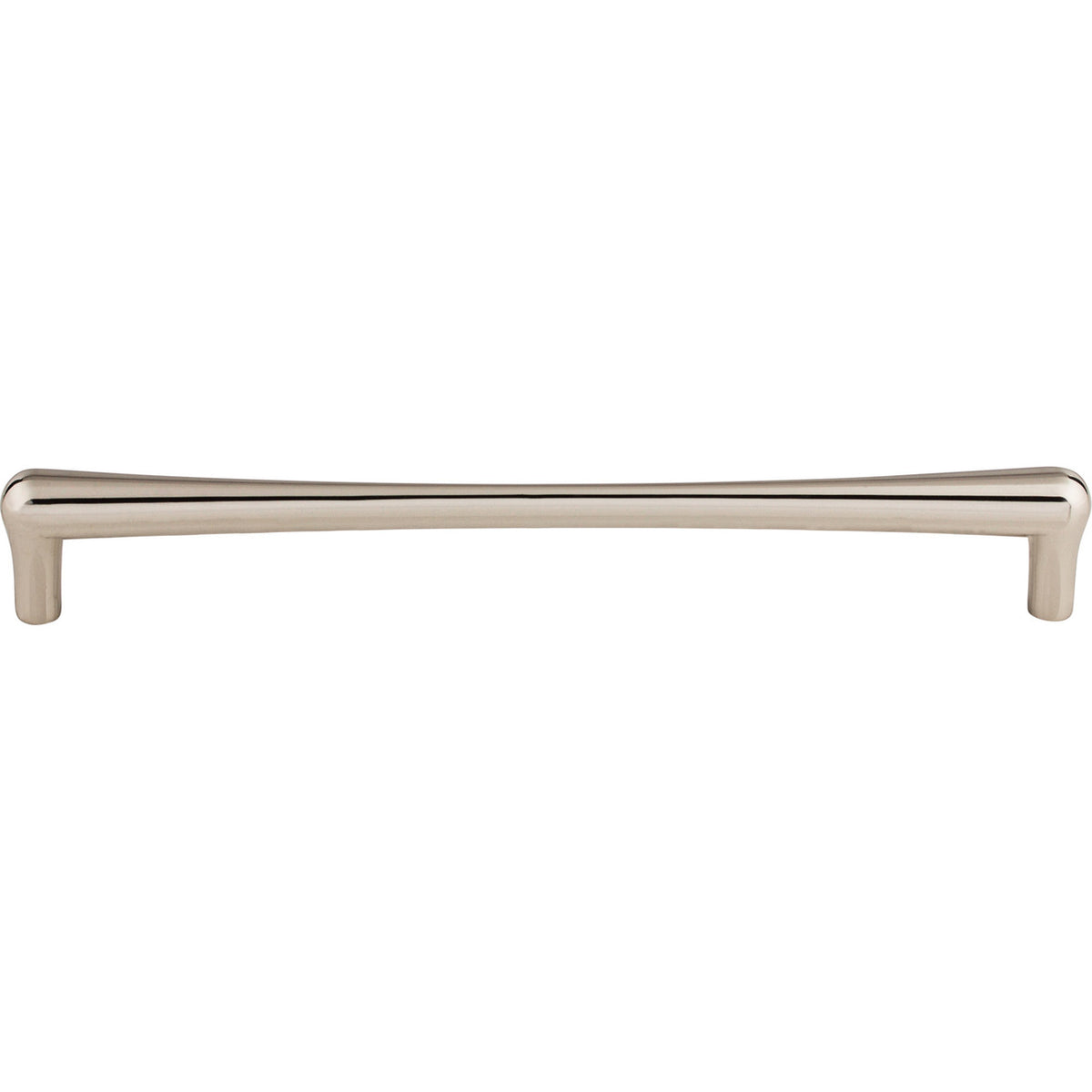 Top Knobs TK767PN: 9" cc Brookline Round Bar Cabinet Pull - Polished Nickel