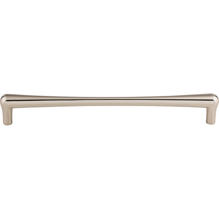 Top Knobs TK767PN: 9" cc Brookline Round Bar Cabinet Pull - Polished Nickel