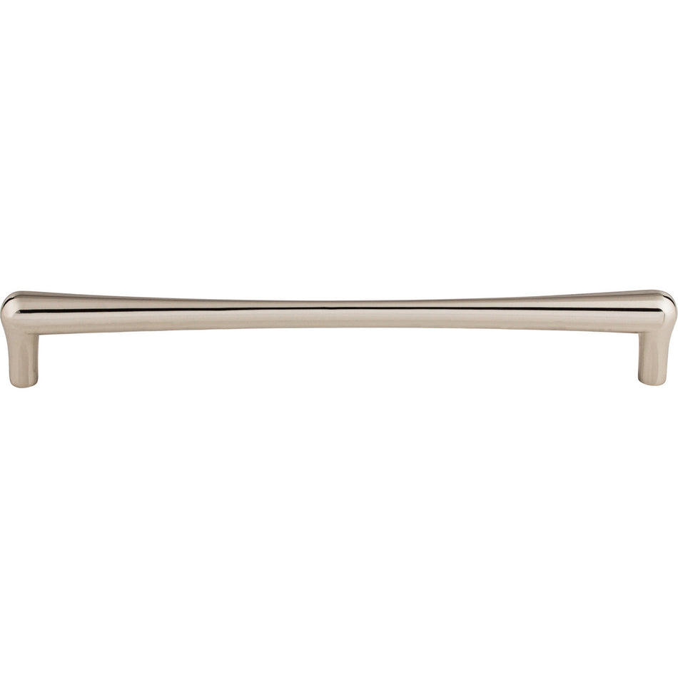 Top Knobs TK767PN: 9" cc Brookline Round Bar Cabinet Pull - Polished Nickel