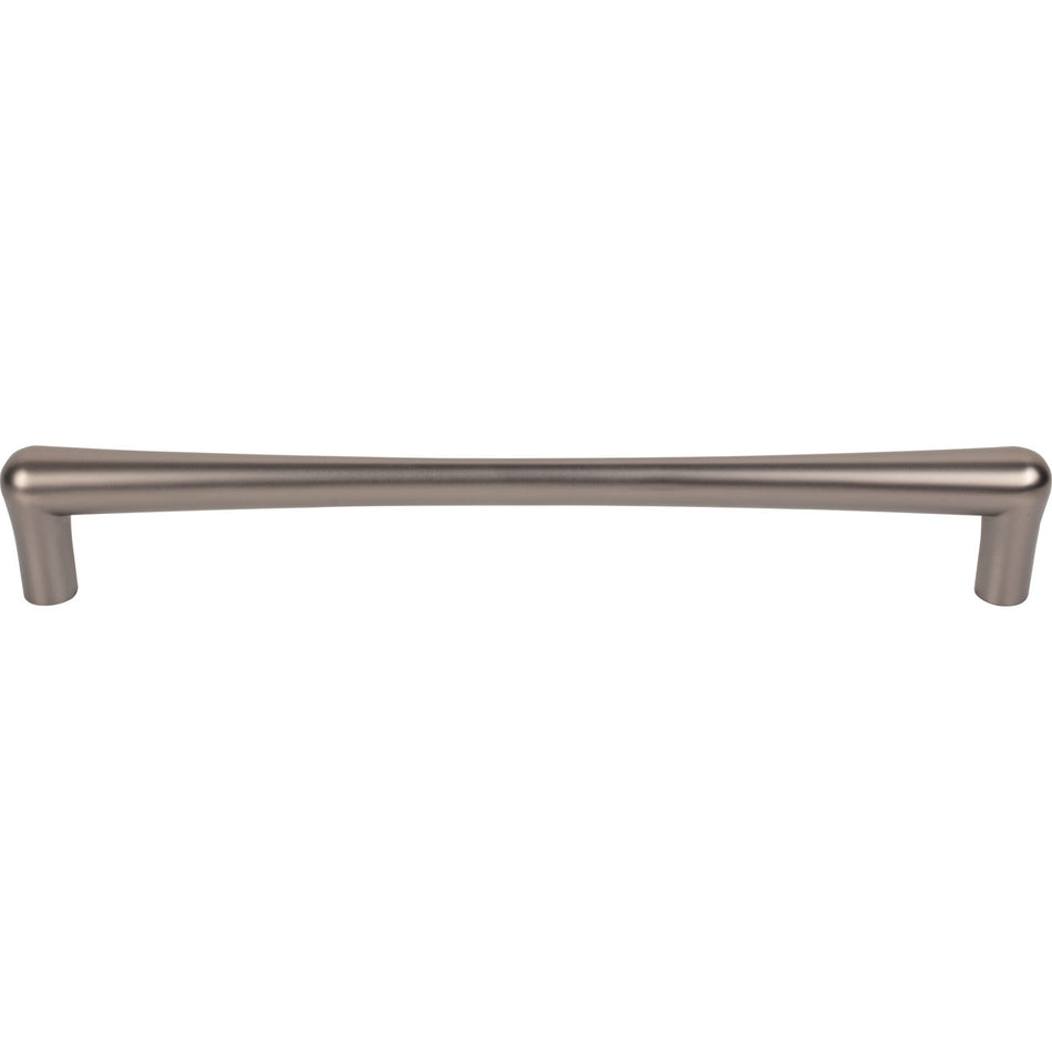 Top Knobs TK769AG: 12" cc Brookline Round Bar Appliance Pull - Ash Gray
