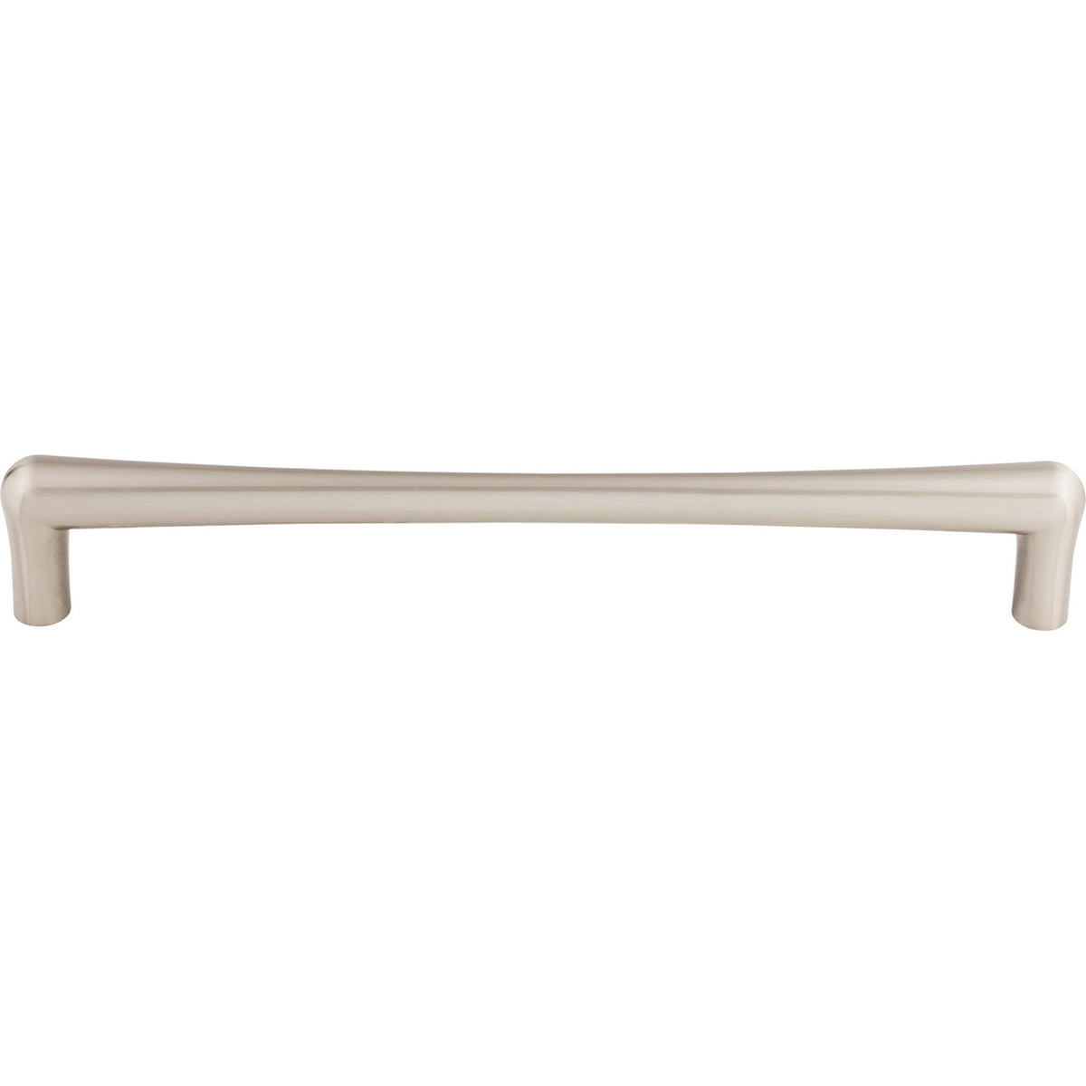 Top Knobs TK769BSN: 12" cc Brookline Round Bar Appliance Pull - Brushed Satin Nickel