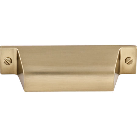 Top Knobs TK772HB: 2-3/4" cc Channing Cup Cabinet Pull - Honey Bronze