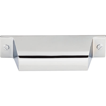 Top Knobs TK772PC: 2-3/4" cc Channing Cup Cabinet Pull - Polished Chrome