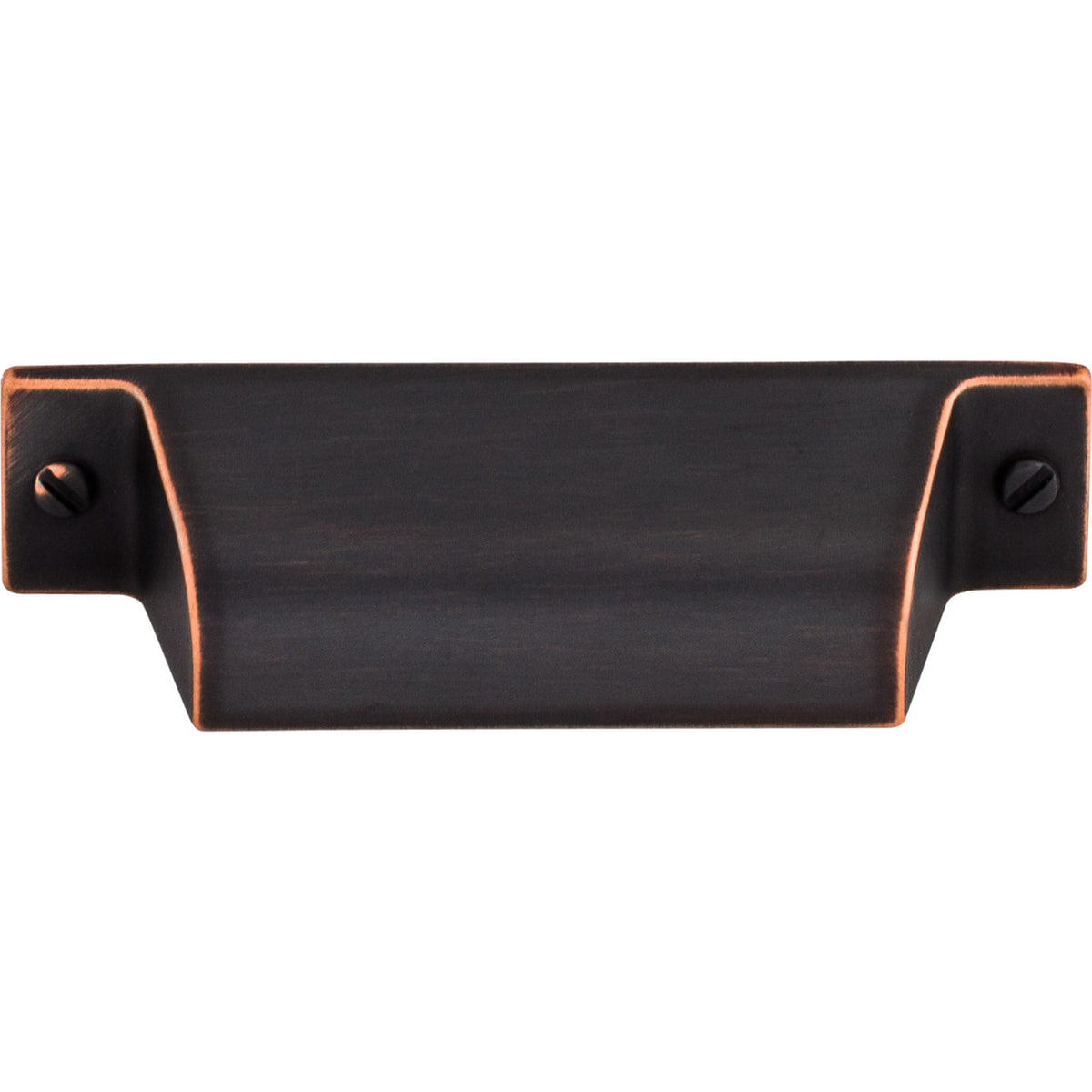 Top Knobs TK772UM: 2-3/4" cc Channing Cup Cabinet Pull - Umbrio