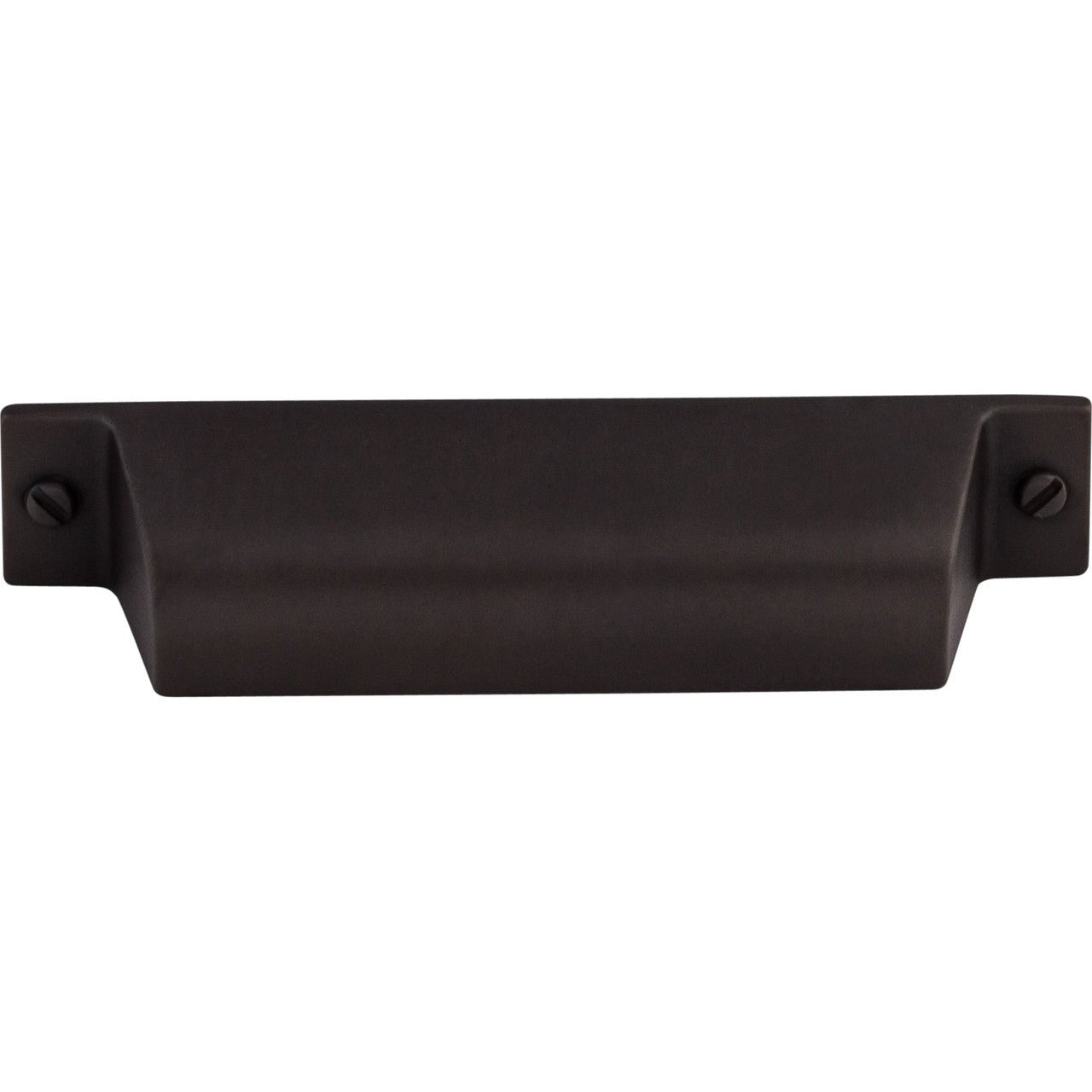Top Knobs TK773SAB: 3-3/4" cc Channing Cup Cabinet Pull - Sable