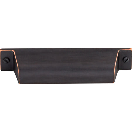 Top Knobs TK773UM: 3-3/4" cc Channing Cup Cabinet Pull - Umbrio