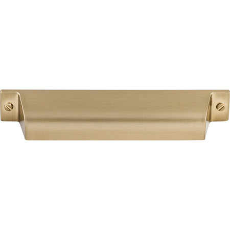 Top Knobs TK774HB: 5" cc Channing Cup Cabinet Pull - Honey Bronze