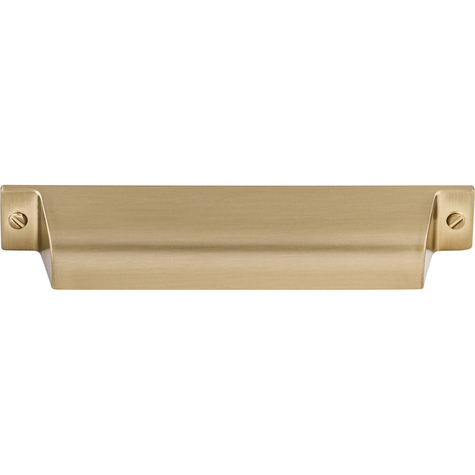 Top Knobs TK774HB: 5" cc Channing Cup Cabinet Pull - Honey Bronze
