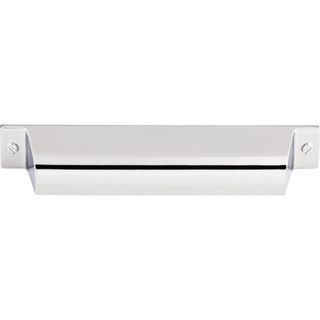 Top Knobs TK774PC: 5" cc Channing Cup Cabinet Pull - Polished Chrome