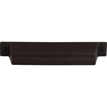 Top Knobs TK774SAB: 5" cc Channing Cup Cabinet Pull - Sable