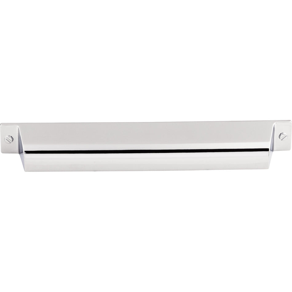 Top Knobs TK775PC: 7" cc Channing Cup Cabinet Pull - Polished Chrome