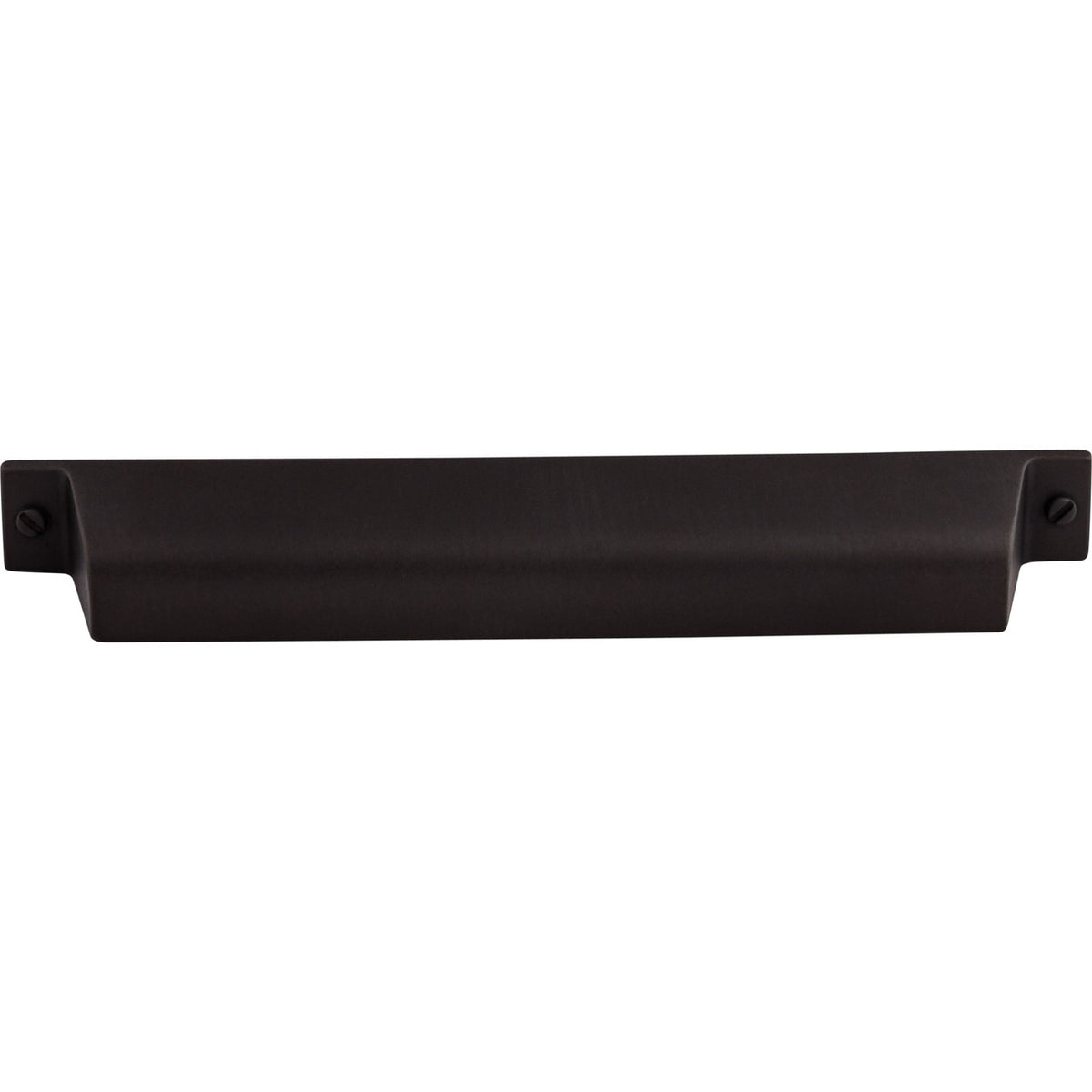 Top Knobs TK775SAB: 7" cc Channing Cup Cabinet Pull - Sable