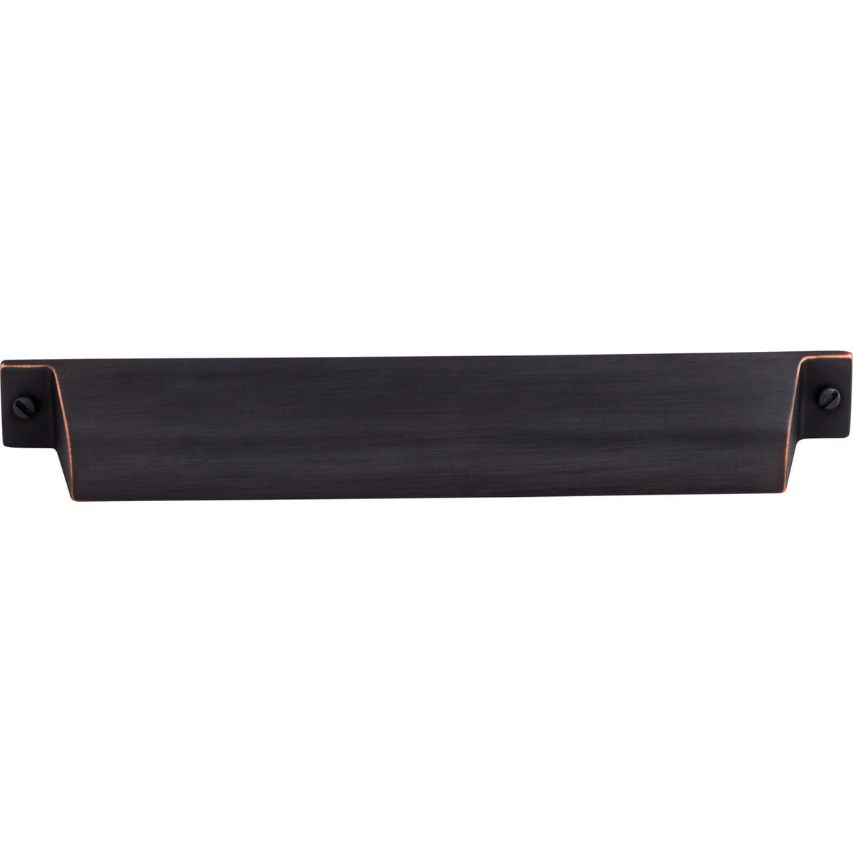 Top Knobs TK775UM: 7" cc Channing Cup Cabinet Pull - Umbrio