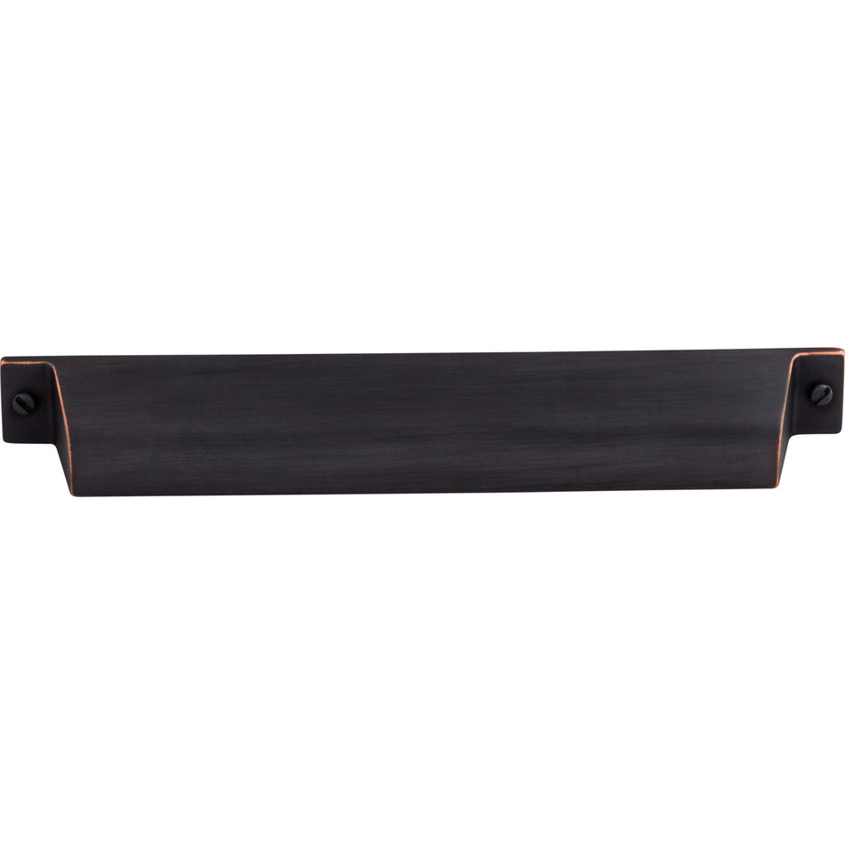 Top Knobs TK775UM: 7" cc Channing Cup Cabinet Pull - Umbrio