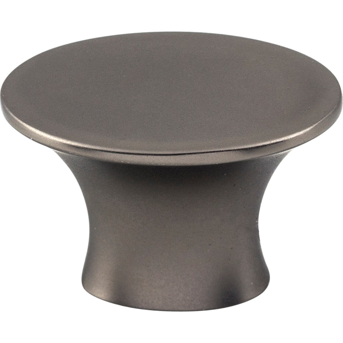 Top Knobs TK780AG: 1-5/16" Edgewater Oval Cabinet Knob - Ash Gray