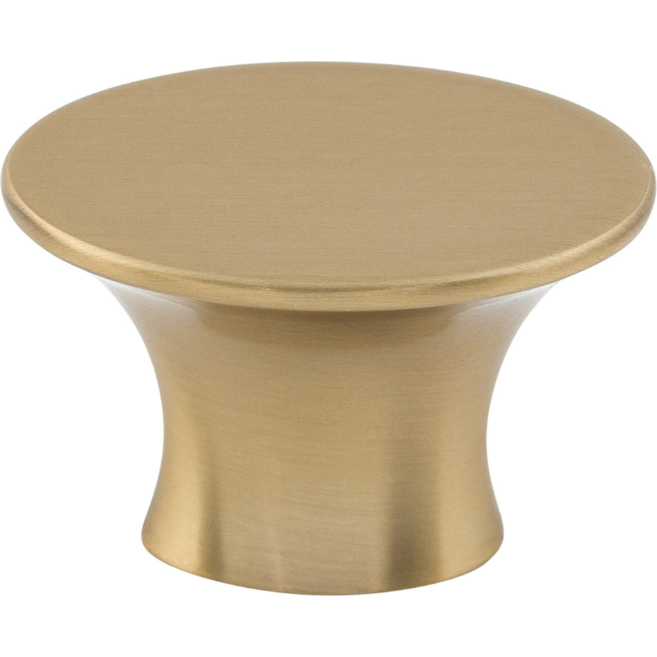 Top Knobs TK780HB: 1-5/16" Edgewater Oval Cabinet Knob - Honey Bronze