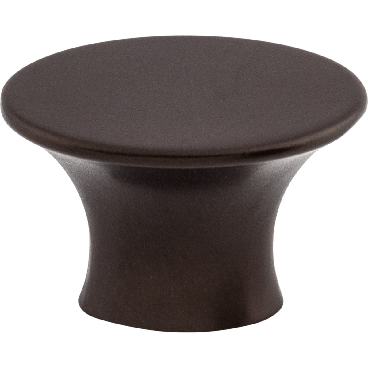 Top Knobs TK780ORB: 1-5/16" Edgewater Oval Cabinet Knob - Oil Rubbed Bronze