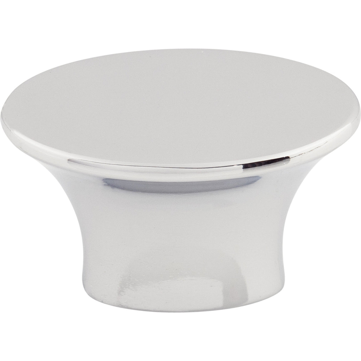Top Knobs TK781PC: 1-1/2" Edgewater Round Cabinet Knob - Polished Chrome