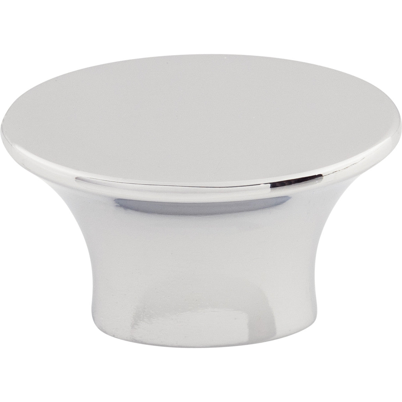 Top Knobs TK781PC: 1-1/2" Edgewater Round Cabinet Knob - Polished Chrome