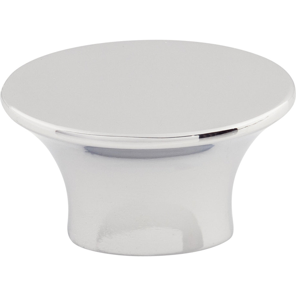 Top Knobs TK781PC: 1-1/2" Edgewater Round Cabinet Knob - Polished Chrome