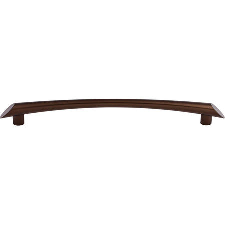 Top Knobs TK786ORB: 9" cc Edgewater Curved Bar Cabinet Pull - Oil Rubbed Bronze