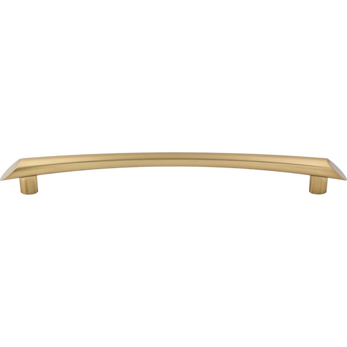 Top Knobs TK788HB: 12" cc Edgewater Curved Bar Appliance Pull - Honey Bronze