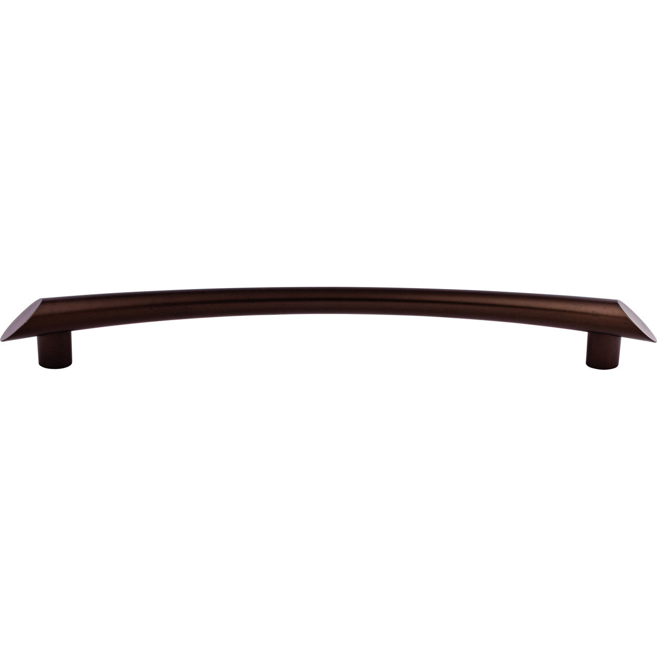 Top Knobs TK788ORB: 12" cc Edgewater Curved Bar Appliance Pull - Oil Rubbed Bronze
