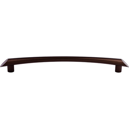 Top Knobs TK788ORB: 12" cc Edgewater Curved Bar Appliance Pull - Oil Rubbed Bronze