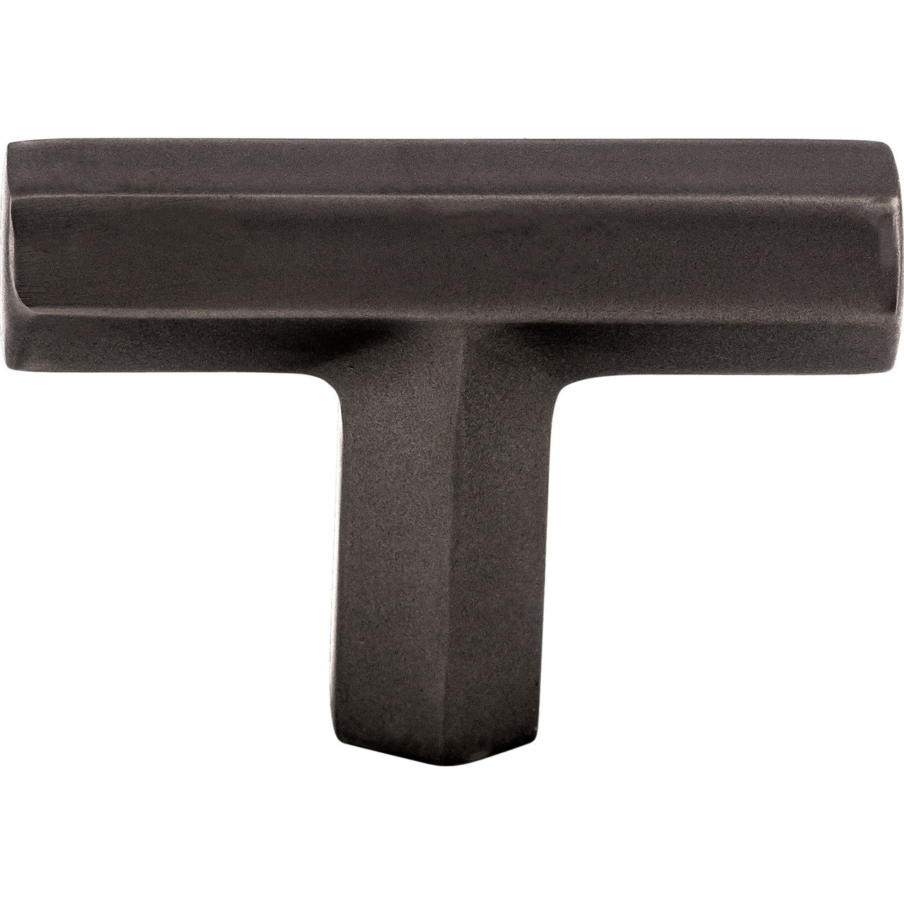 Top Knobs TK790AG: 1-3/4" Lydia T-Bar Cabinet Knob - Ash Gray