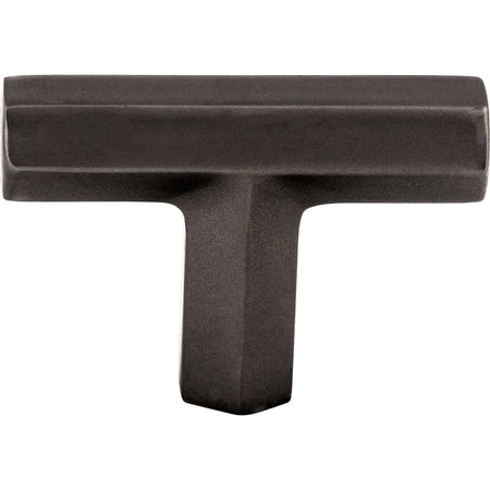 Top Knobs TK790AG: 1-3/4" Lydia T-Bar Cabinet Knob - Ash Gray