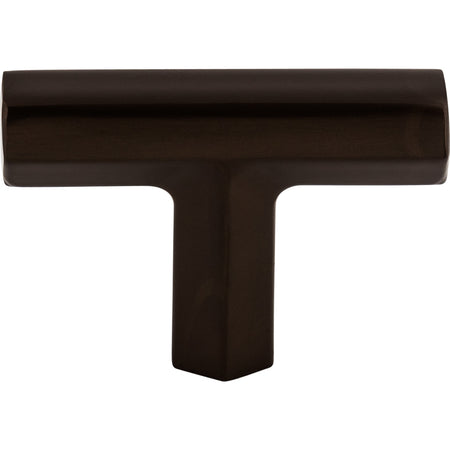 Top Knobs TK790ORB: 1-3/4" Lydia T-Bar Cabinet Knob - Oil Rubbed Bronze