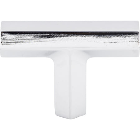 Top Knobs TK790PC: 1-3/4" Lydia T-Bar Cabinet Knob - Polished Chrome