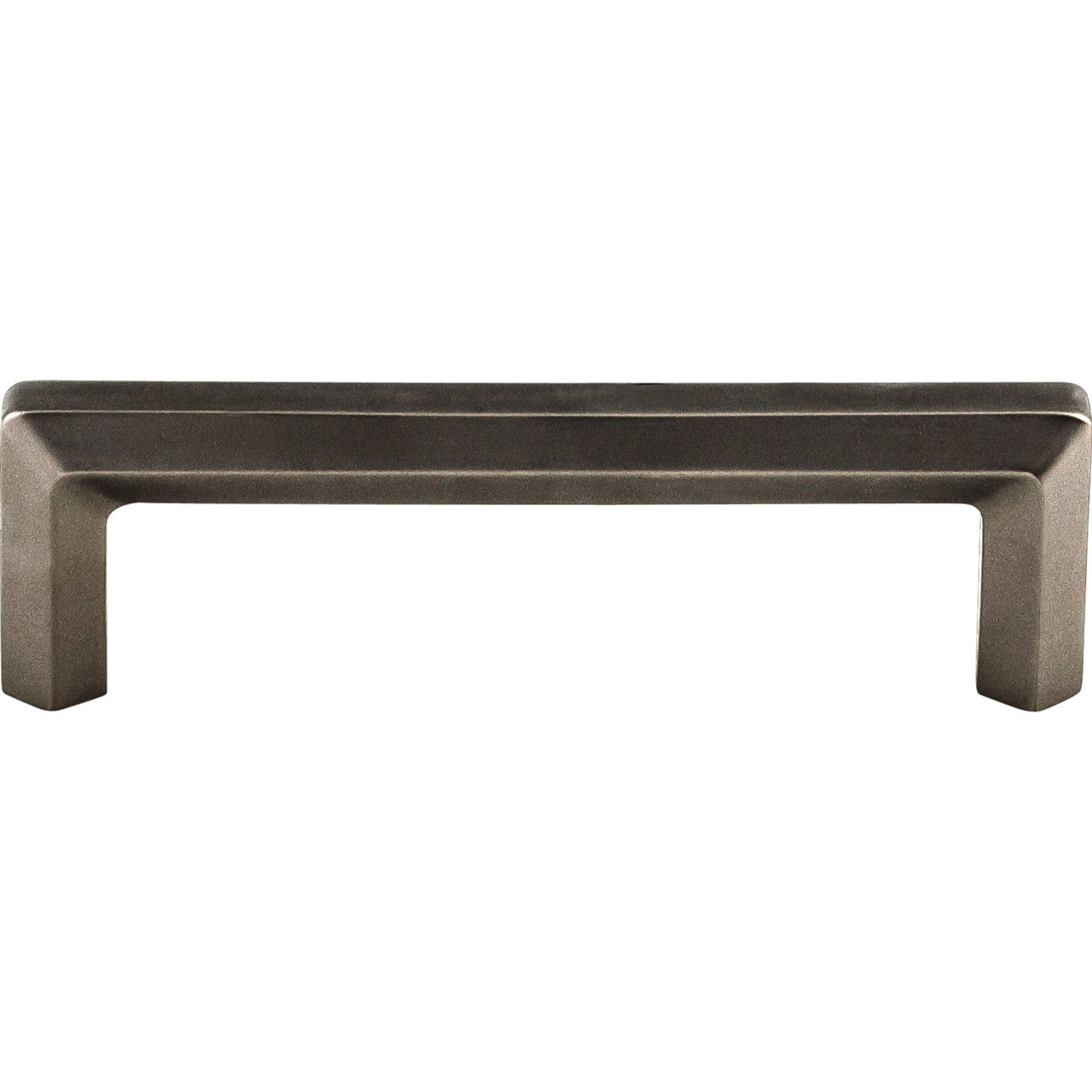 Top Knobs TK793AG: 3-3/4" cc Lydia Bar Cabinet Pull - Ash Gray