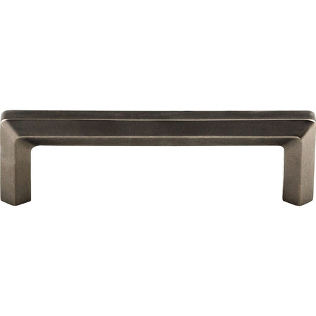 Top Knobs TK793AG: 3-3/4" cc Lydia Bar Cabinet Pull - Ash Gray