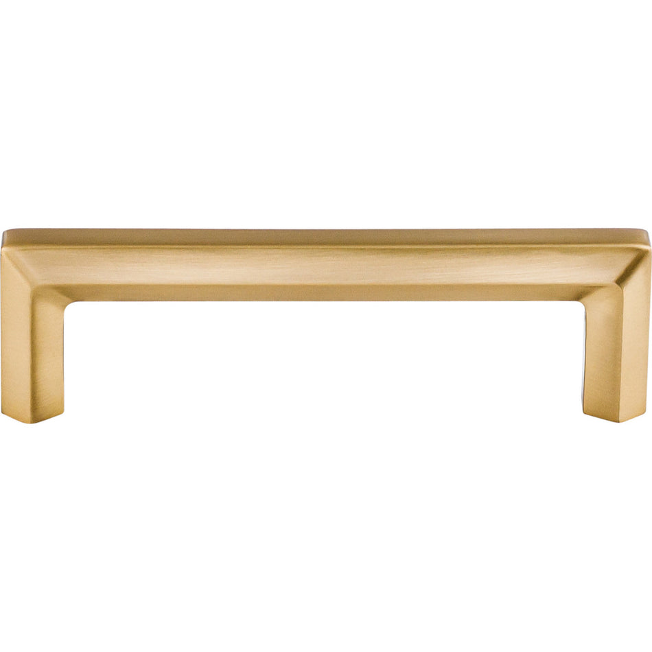 Top Knobs TK793HB: 3-3/4" cc Lydia Bar Cabinet Pull - Honey Bronze