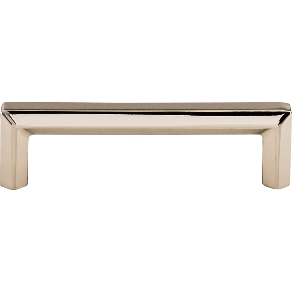 Top Knobs TK793PN: 3-3/4" cc Lydia Bar Cabinet Pull - Polished Nickel