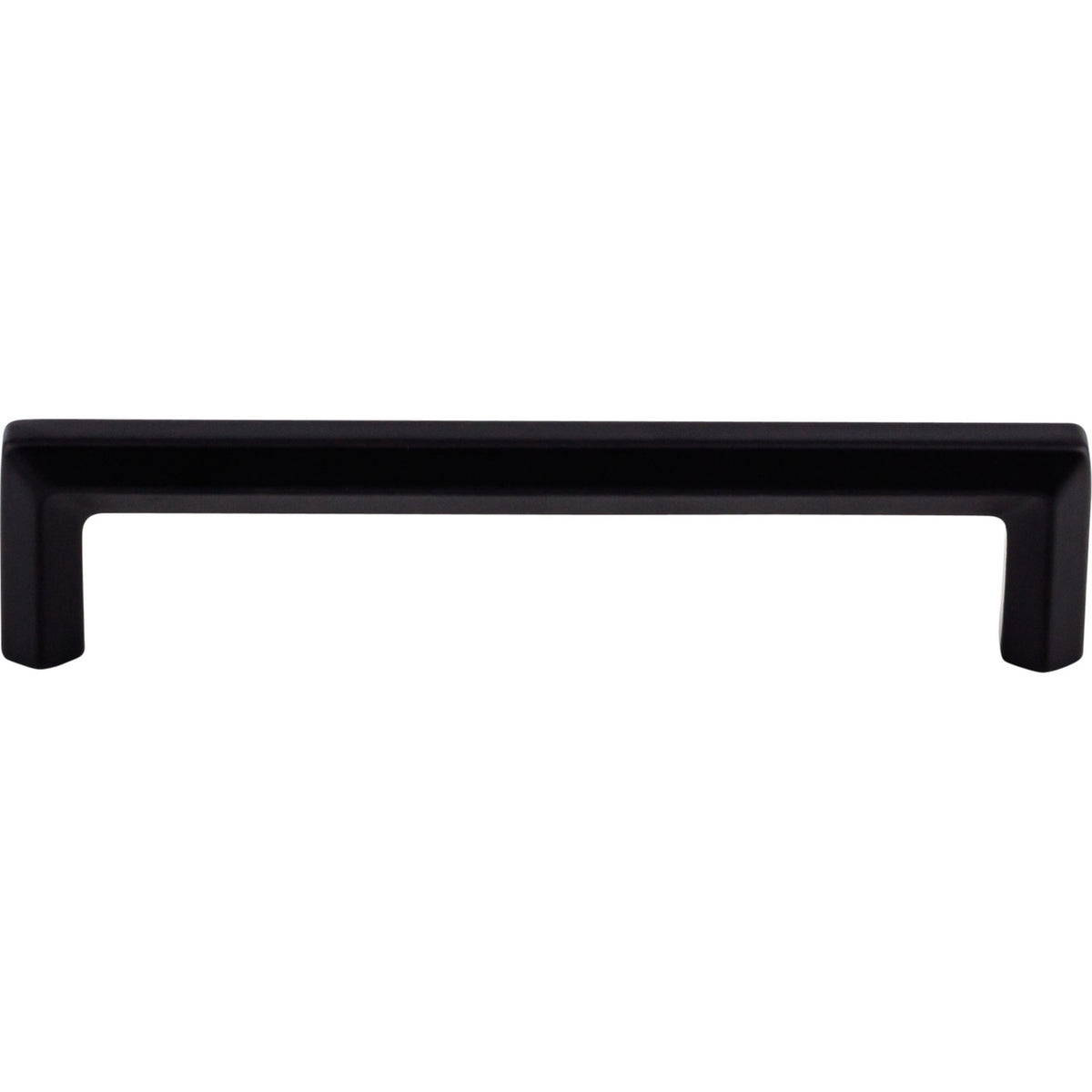 Top Knobs TK794BLK: 5-1/16" cc Lydia Bar Cabinet Pull - Flat Black