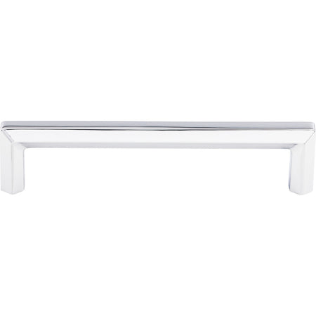 Top Knobs TK794PC: 5-1/16" cc Lydia Bar Cabinet Pull - Polished Chrome