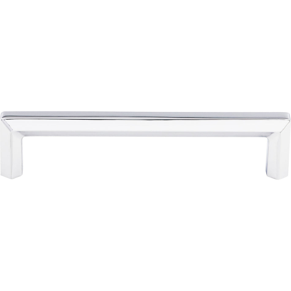Top Knobs TK794PC: 5-1/16" cc Lydia Bar Cabinet Pull - Polished Chrome