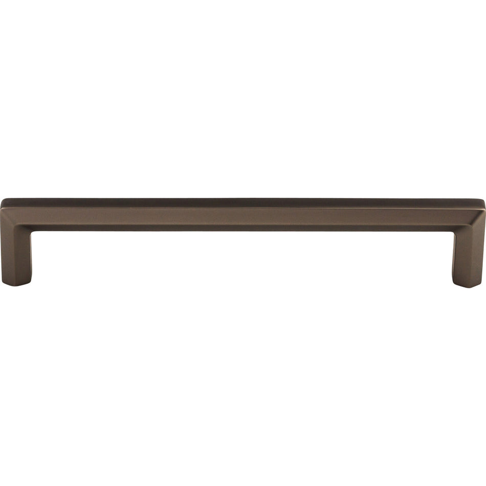 Top Knobs TK795AG: 6-5/16" cc Lydia Bar Cabinet Pull - Ash Gray