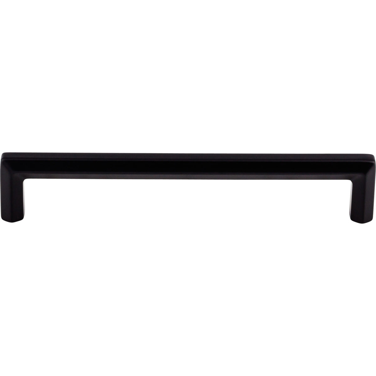 Top Knobs TK795BLK: 6-5/16" cc Lydia Bar Cabinet Pull - Flat Black