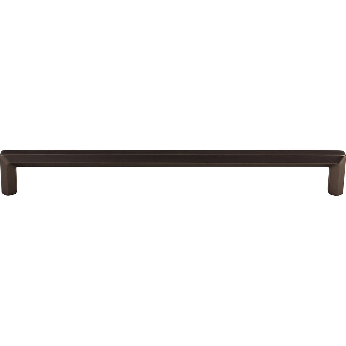 Top Knobs TK796AG: 9" cc Lydia Bar Cabinet Pull - Ash Gray