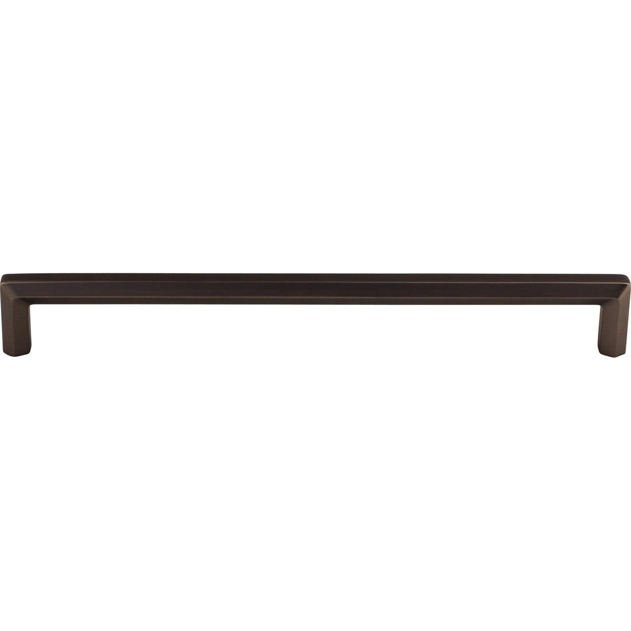 Top Knobs TK796AG: 9" cc Lydia Bar Cabinet Pull - Ash Gray