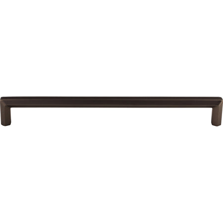 Top Knobs TK796AG: 9" cc Lydia Bar Cabinet Pull - Ash Gray