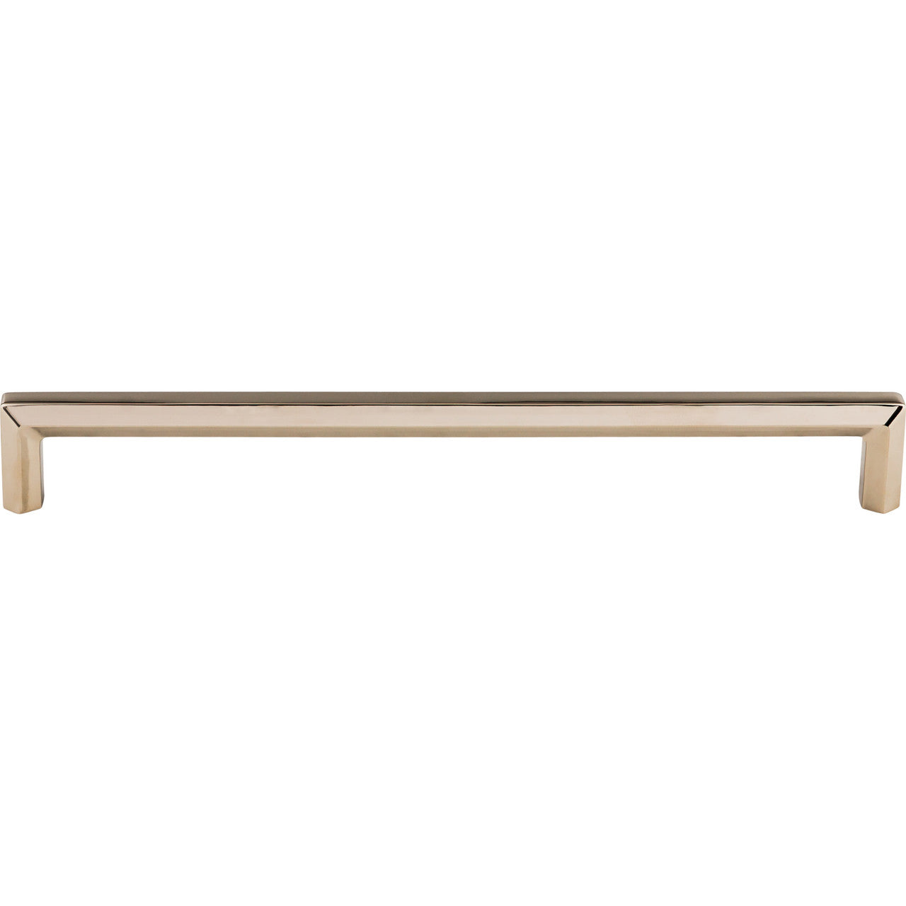 Top Knobs TK796PN: 9" cc Lydia Bar Cabinet Pull - Polished Nickel