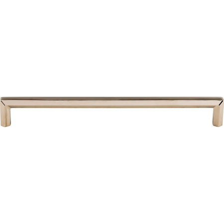 Top Knobs TK796PN: 9" cc Lydia Bar Cabinet Pull - Polished Nickel
